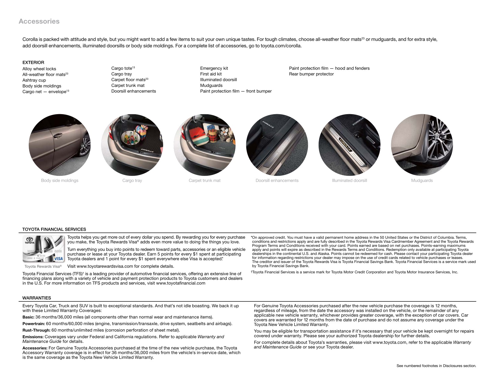 2015 Toyota Corolla Brochure Page 24